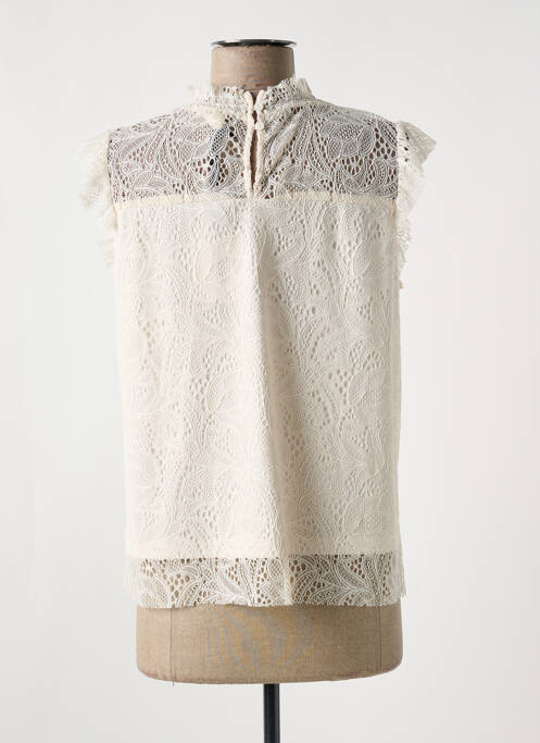 Top bej JULIE GUERLANDE femeie