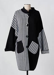 Vestă cu mâneci lungi elasticitate negru KARIN HERTZ femme