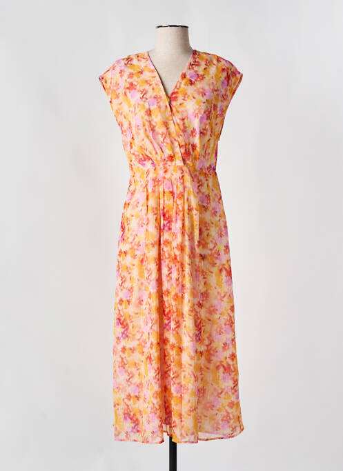 Rochie lungă galben JULIE GUERLANDE femeie