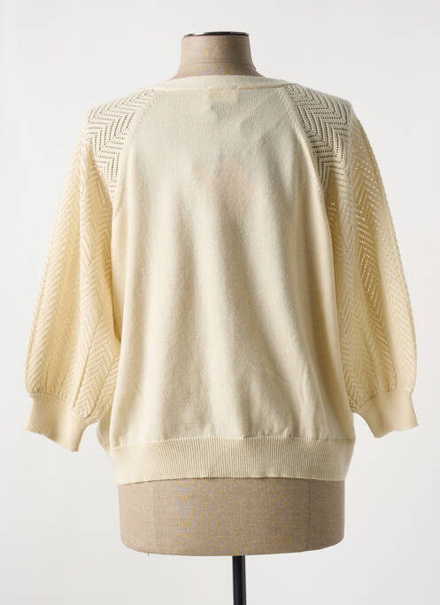 Vestă cu mâneci lungi bej JULIE GUERLANDE femeie