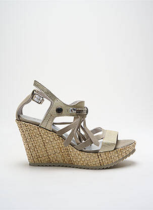 Sandale/Pantofi decupați gri REGARD femeie