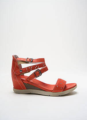 Sandale/Pantofi decupați portocaliu REGARD femeie