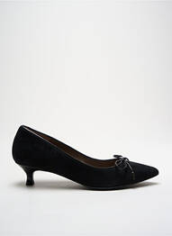 Pantofi cu toc nubuc toc de 4 la 6 cm negru SACHA LONDON femme