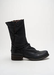 Botine/ghete material neted toc plat până la 3 cm negru SEE YOU JANE femme
