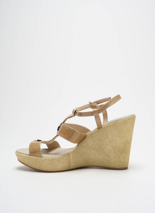 Sandale/Pantofi decupați bej NERO GIARDINI femeie