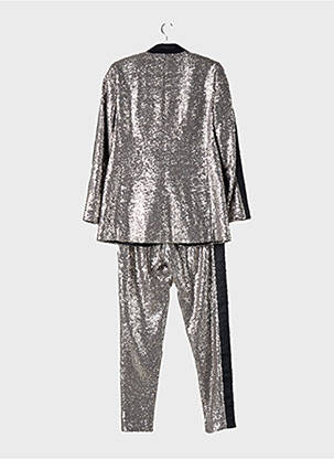 Set pantaloni buzunare argintiu PINKO femeie