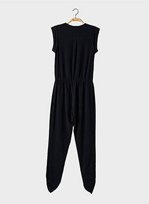 Salopetă-pantalon țesătură crep fără mâneci negru RIVER ISLAND femeie