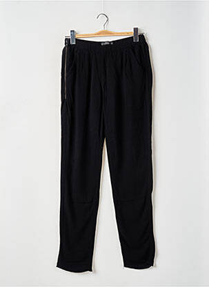 Pantalon drept țesătură crep talie înaltă negru THE KOOPLES femeie