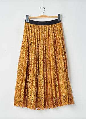 Fustă midi galben ESSENTIEL ANTWERP femeie