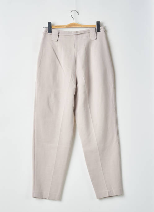 Pantalon drept gri MANGO femeie