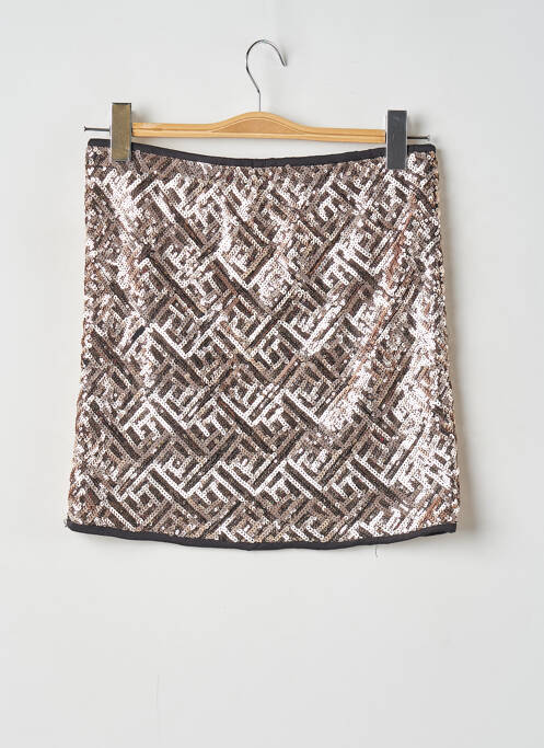 Fustă scurtă auriu VERO MODA femeie