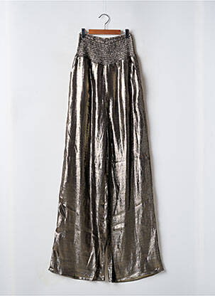 Pantalon larg auriu SUPERTRASH femeie