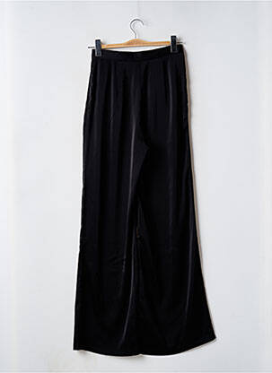 Pantalon larg închidere cu fermoar lateral talie înaltă negru NASTY GAL femeie