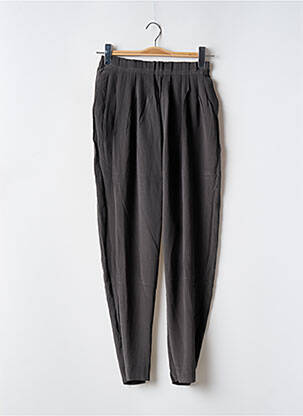 Pantalon drept talie cu cleme talie înaltă verde ZARA femeie