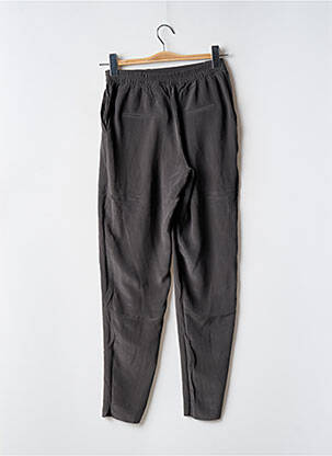 Pantalon drept talie cu cleme talie înaltă verde ZARA femeie