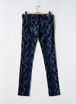 Pantalon slim talie joasă talie joasă albastru LOVE MOSCHINO femeie