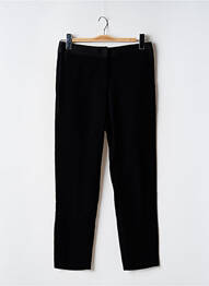 Pantalon drept elasticitate mărime normală negru GRACE & MILA femme