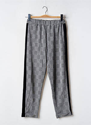 Pantalon drept țesătură crep talie înaltă negru BOOHOO femeie