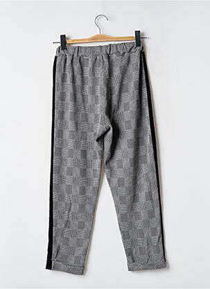 Pantalon drept țesătură crep talie înaltă negru BOOHOO femeie