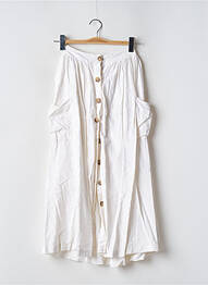 Fustă lungă talie înaltă alb URBAN OUTFITTERS femme