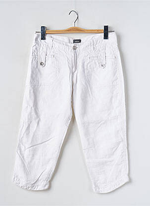 Pantalon trei sferturi alb MEXX femeie