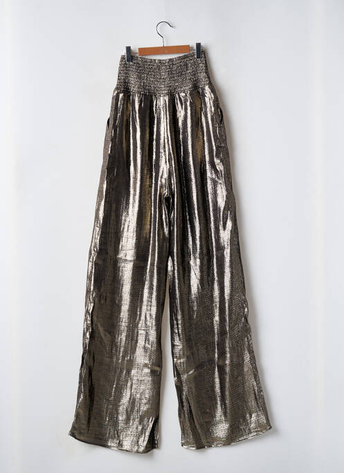 Pantalon larg auriu SUPERTRASH femeie