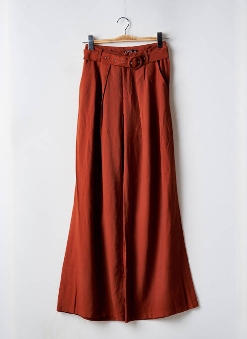 Pantalon larg maro NASTY GAL femeie