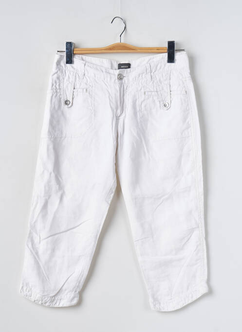 Pantalon trei sferturi alb MEXX femeie