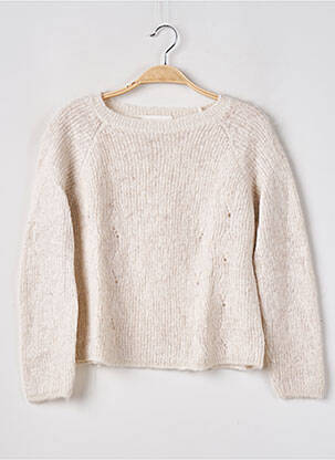Pulover bej LES TRICOTS DE LÉA femeie