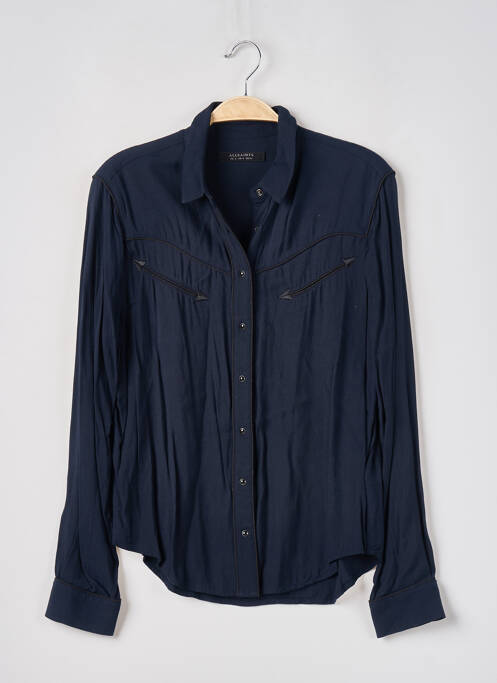 Cămașă albastru ALLSAINTS femeie