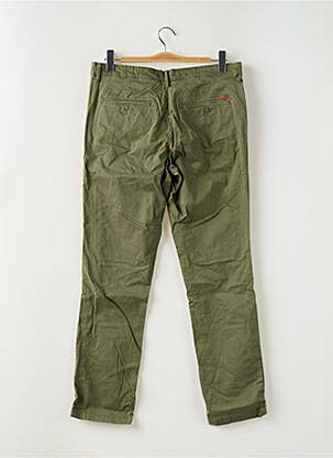 Pantalon chino elasticitate mărime normală verde JACK & JONES bărbat