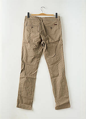 Pantalon chino elasticitate mărime normală maro JACK & JONES bărbat