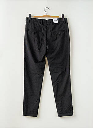 Pantalon chino țesătură melanj mărime normală negru JACK & JONES bărbat