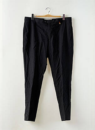 Pantalon chino închidere cu fermoar sub clapetă cu cârlig mărime normală negru LE FABULEUX MARCEL DE BRUXELLES bărbat