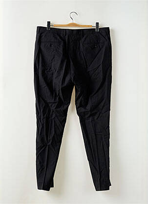 Pantalon chino închidere cu fermoar sub clapetă cu cârlig mărime normală negru LE FABULEUX MARCEL DE BRUXELLES bărbat