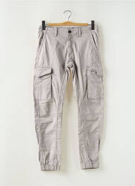 Pantalon cargo strânsă pe partea de jos mărime normală gri JACK & JONES bărbat