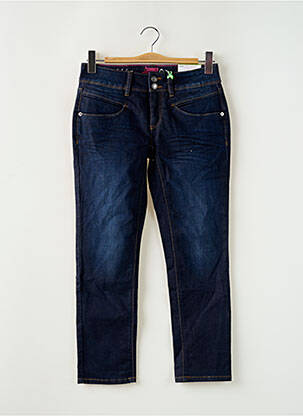 Blugi cu croială slim albastru STREET ONE femeie