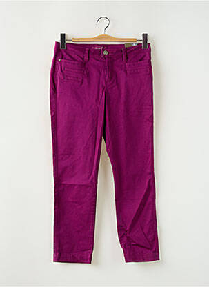 Pantalon 7/8 elasticitate talie joasă violet STREET ONE femeie