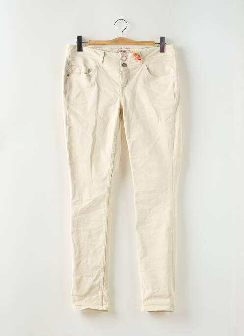 Blugi cu croială slim bej STREET ONE femeie