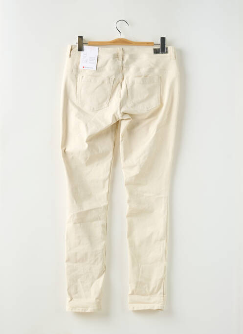 Blugi cu croială slim bej STREET ONE femeie