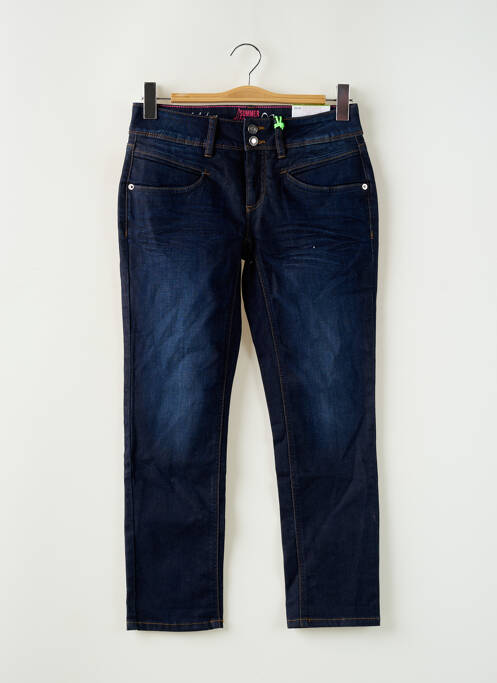 Blugi cu croială slim albastru STREET ONE femeie