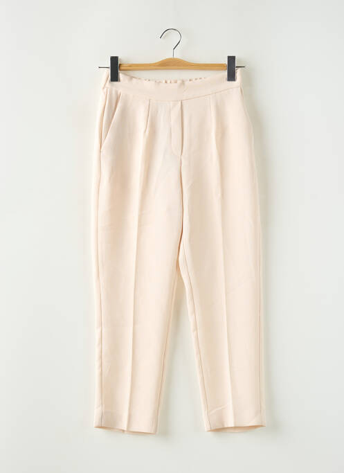 Pantalon 7/8 bej MANGO femeie