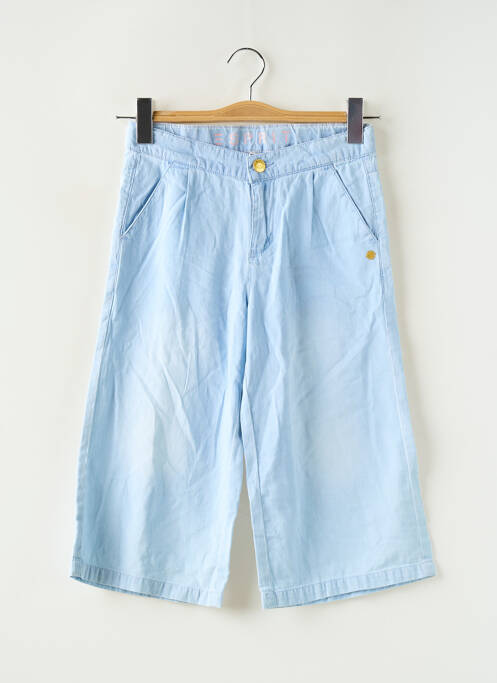 Pantalon larg albastru ESPRIT fată