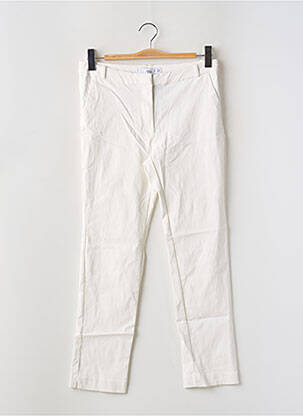 Pantalon slim alb MNG femeie