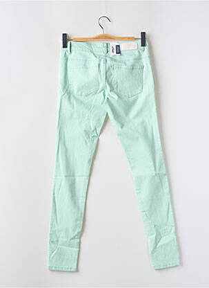 Blugi skinny elasticitate talie joasă verde ONLY femeie