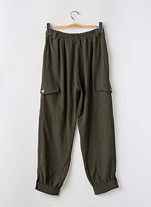 Pantalon cargo buzunare talie înaltă verde KOCCA femeie