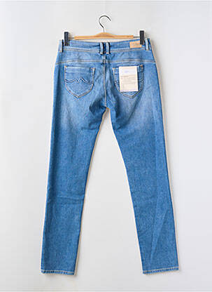 Blugi cu croială slim elasticitate talie joasă albastru PEPE JEANS femeie