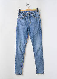 Blugi skinny talie înaltă talie înaltă albastru LEVIS femme