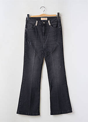 Blugi cu croială evazată negru KOCCA femeie