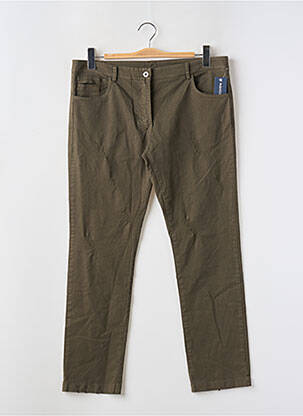 Pantalon slim verde IMPREVU femeie